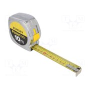 0-33-442 Measuring tape; L: 10m; Width: 25mm; metal; Class: II; yellow RQXbDZgXdFowJwxMJbwAE7pCPPx-uYCn8DGUrBKiYZI