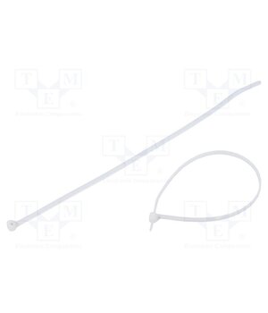 7TAG009120R0000 Cable tie; with a metal clasp; L: 204mm; W: 3.6mm; natural; 178N ooXYMeex4vb50cowB04vbr1ZXniaP8UzZVFJ5uZriq0