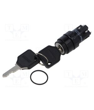 LAS1Y-11Y/2 Switch: key switch; Stabl.pos: 2; Switch.method: ON-ON; Ø16mm; PA66 nWGCKPFcJ851IWHAdo4Z63htL67Oy0GyZi-jqGcQaAU