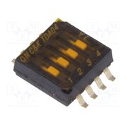 TDA04H0SB1 Switch: DIP-SWITCH; Poles number: 4; OFF-ON; 0.025A/24VDC; Pos: 2 eB7c54voBJilDiuxyFRySToZQ4EL39ZhN9s3CvW7dbc