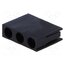 FIX-LED-330 LED housing; 3mm; polyamide; angular; black; UL94V-2; H: 15.3mm inuaXHl8Xo-LL47yBGImGAhO1XTYmjZGLTX8YDRlsCw