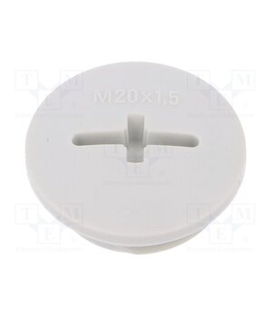 52006127 Stopper; M20; 1.5; IP68; polyamide; light grey; SKINDICHT®; 6mm mMfupWWBadin7VwGlkolXJPFwKv73fkvjBf8hGd1O0Y