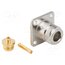172169 Connector: N; socket; female; straight; 50Ω; soldering; gold-plated rnj7rYxcFlPKPHiIyyVbrxTsMatDqM582ftBekuc8CM