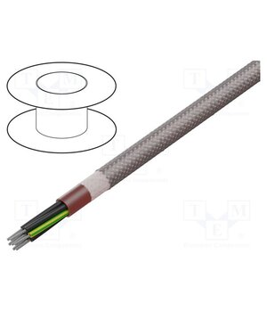 23083 Wire; SiHF; 18G1.5mm2; Cu; stranded; silicone; brown-red; -60÷180°C qgoAWMEY9lmBdOBRLGMh6znMd3F6wiQHMWo_f2HWNZ8