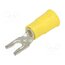 8269 Tip: fork; M3,5; Ø: 3.66mm; crimped; for cable; insulated; yellow PE4dMp9Hq34ceIKdGQU_ed_CGgDzpsbCNRcqXHc_u3I