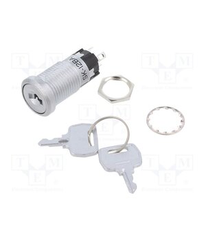 SK12BAW01 Switch: key switch; Stabl.pos: 2; Switch.method: ON-ON; on panel SJkEbfF4ZYmfPgZ0uSU6F_hw4_9n0CIJTltAaH3TzAc