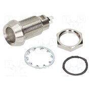 512-532-23 Indicator: LED; recessed; green; 24÷28VDC; Ø12.7mm; IP67; brass wFACvytMsBlJY9j6I22GO0zgLDC2mnxiQIOjUK_A0Fg