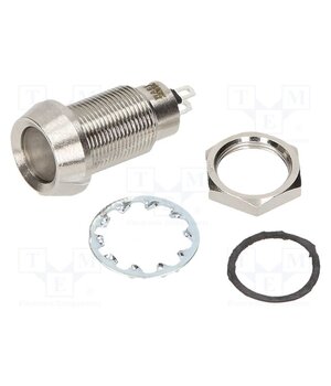 512-532-23 Indicator: LED; recessed; green; 24÷28VDC; Ø12.7mm; IP67; brass wFACvytMsBlJY9j6I22GO0zgLDC2mnxiQIOjUK_A0Fg