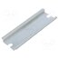 9822001 DIN rail; steel; zinc; L: 105mm; W: 35mm; TS35 q8KdYry1kTFoPUPcG1XTK8RHu7FUyX2RsSKZcNzBXe8