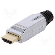 CHP001 Connector: HDMI; plug; male; with strain relief; gold-plated X4rBGy_gE5tNdorUqE2A6oeShb_uxNZINp3apL6WqVo