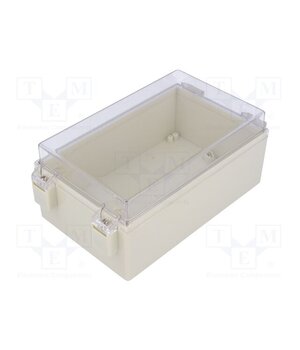 CP-11-35T Enclosure: wall mounting; X: 105mm; Y: 165mm; Z: 75mm; ABS; IP65 XL4Ve-DxJWt3MNCsgWywhp3Z0lGDr7qZHhV3u7YClDE