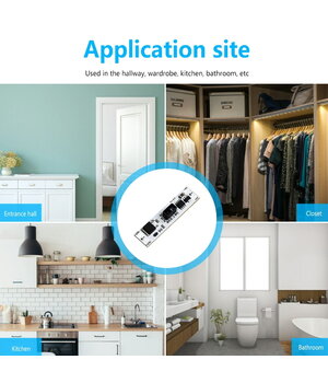 Daudzrežīmu slīdošais rokas sensora slēdzis, 5–24 VDC, <120 W

 ABRM282+4.jpg