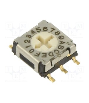 ERD716AMZ Encoding switch; DEC/BCD; Pos: 16; SMT; Rcont max: 200mΩ; 5.1Ncm N3f3dZREfH7wWBwODtT0duRvI9mCp0oWDajaOP_nF1Q