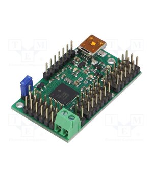 MINI MAESTRO 18-CHANNEL (ASSEMBLED) Servo controller; USB-UART; Ch: 18; 279x457mm; 5÷16VDC; 1÷333Hz FRlZEzxE3w5qDri_pulACrwEpFDjuPUs_5il1FJHYRQ
