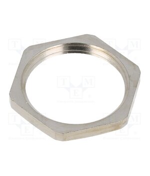 166-50113 Nut; PG16; brass; Thread: PG; nickel; -100÷300°C -f0BPxk1WhHUoWmd50WMWwabTRK2xVCkUC-c9SGH010