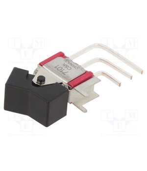 7101J1AV2QE2 ROCKER; SPDT; Pos: 2; ON-ON; 2A/250VAC; 5A/28VDC; 7000; Body: black FBX-PVcdDrGwSTOXgU1gRaBGGSeCZIpXfJwcjKhoqDw