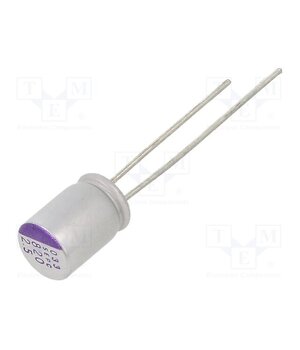 2SEPC820MW Capacitor: polymer; 820uF; 2.5VDC; THT; ±20%; Ø6.3x9mm; OS-CON SEPC s7M72tT_U4Vl-M0pcpjZtoVUttcoh_qO30tAoojpN1M