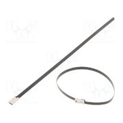 BMSC2045 Cable tie; L: 200mm; W: 4.6mm; stainless steel AISI 304; 450N WZrF66UukqahSBFz0AndweIvYOKZStZAu_fZYnZwGb8