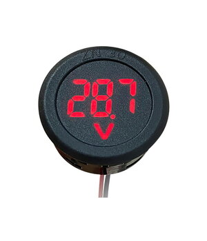 VOLTMETRS - MODUĻIS LED sarkans, 4-100V DC

 ATMVRA1+0.jpg