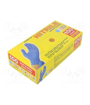 506.20 Protective gloves; Size: 8,M; blue; nitryl; 100pcs. -LLH0SF42tic6uRMuxbgjPzHRsjjHLPvwn7f77i-CII