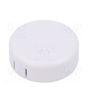 1551SNAP12WH Enclosure: for alarms; Z: 20.3mm; ABS; white; 1551SNAP; Ø: 60mm; IP30 _qnRS7WGPa8k0_kYHxH09jvErm2-Jql0XAATS935GuE