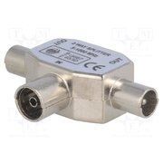 VG06102 Splitter; coaxial 9.5mm socket,coaxial 9.5mm plug x2 Mb0Tl21xwDAFWcMk2mz_L7_xc61G-nUr5P9J-Hn4yjc