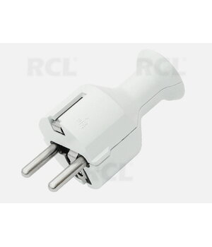 Galvenais spraudnis AC 2pin /ar kabeli/ar elektriskās zemes savienojumu/balts

 CKI191B.jpg