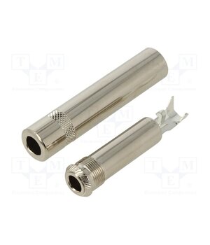NYS2203P Connector: Jack 6,3mm; plug; female; stereo; ways: 3; straight; 6mm W7J6XFmNWKPjFIdxlPJpigUv9xeBga_WatZueFTt-oY