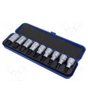 6156250 Socket: hex key-bit-set; 9pcs. ME_U0UhElLm3XzOOqE95vba6qgSafEphNSS8ichfwlw
