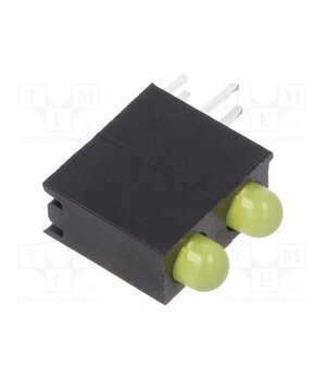 OSY5LX3E34B-3F2B LED; in housing; 3mm; No.of diodes: 2; yellow; 20mA; Lens: diffused ZGW_rC1rsuf2VZE9bWSU57yLYFsyUhgIx8VZtaBJvuc