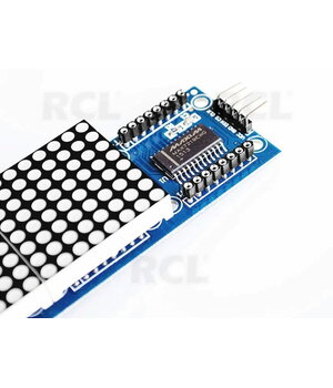 Dot Matrix modulis 4-in-1 displejs Arduino, zils, MAX7219

 ABMAX7219_4M+0.jpg