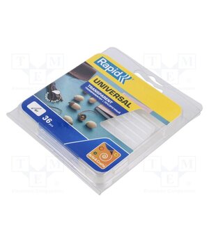 40107350 Hot melt glue; Ø: 7mm; transparent; L: 90mm; 36pcs; glue stick XlQVWZUg3QzNF6BgM-CYVvWHZg6FYeR7IShBuQqUdoM