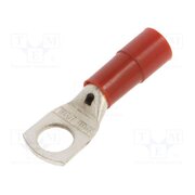 BM00437 Tip: ring tube; M8; Ø: 8.5mm; 10mm2; crimped; for cable; insulated Y8Wi3kOmrDxvxKvsbp8fAdiSF9brjFbe4CoeVo3uAVs
