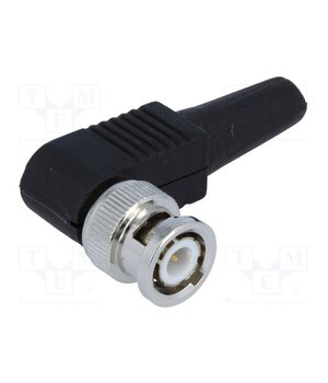 H3967 ZINC Connector: BNC; plug; male; with strain relief; angled 90°; 50Ω 7r2fll8VriLRdgx1iINfd0-NvpkCcqjsAwSiqk7u8i4