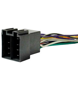 AUTOMAŠĪNAS RADIO SAVIENOTĀJS ISO 13pin vīriešu ar vadu

 CJK813.jpg