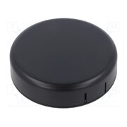 1551SNAP13BK Enclosure: for alarms; Z: 20.3mm; ABS; black; 1551SNAP; Ø: 80mm; IP30 yG4Q25pxlvGgKtKJUzFSaZZuhP1JD-SKNTIETX7q7p8