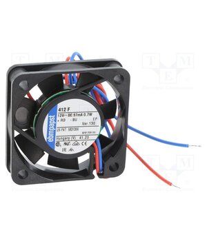 412F-130 Fan: DC; axial; 12VDC; 40x40x10mm; 8m3/h; 22.1dBA; slide; 5400rpm L0AOyRVYNILaSBwY_2jucyOiEh4yyHiL1RTxGAgWG1U