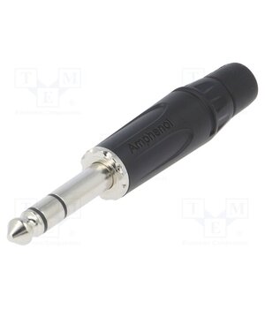 ACPS-KB Connector: Jack 6,3mm; plug; male; stereo; ways: 3; straight; black SyABncwfBapc4P892zbnY9r1IKfq4rVTsGXWZUEeDa8