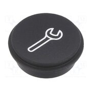 09-0S12.0717 Button; round; Ø21mm; black; 09 frTyzkiJ7t2n9jdnO5fLSBnkKcR6XeX933TJnxgC1tg