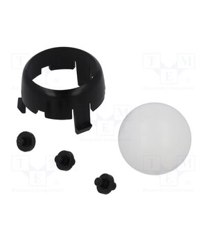 ROMI CHASSIS BALL CASTER KIT - BLACK Ball casters; Kit: ball,housing; black; push-in; plastic; plastic F5-0yzkwkl5p5nEdl3RnrUb-SfsouZUTKzEp3wxoXMc