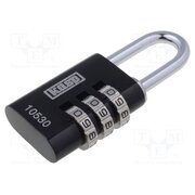K10530BLAD Padlock; shackle,combination code; aluminium; A: 32mm; B: 27mm lVXlj6eH6RPlnuSZ_caB4QC71jKmj0IEYEsVi8gGeE4