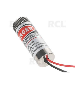 Sarkanais punktu lāzers ø12 mm 650 nm 5 mW

 PLDL01+1.jpg