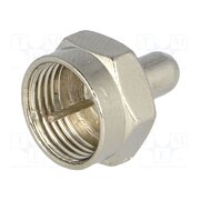 FF20L Connector: F; terminator; male; 75Ω i7bMWCPhjZ5Q3pPewk0SAGBJQWVCBKrB1tUHik6Uf2s