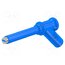66.9509-23 Measuring tip; 2A; blue; Tip diameter: 7mm; Socket size: 4mm Ioh4Lk2ne-19ChSlLiOe9buFAki7o5W8Z50xxQFuJgc