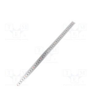 GN 711-KUS-400-S-M Ruler; M; W: 11mm; silver; plastic; Length: 400mm; self-adhesive LD1CWuxNcl1INb0RW8dTpVPQqwOnf_MT0FGBNJeQe8Y