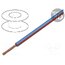 FLRY-A0.35-BL/RD/1 Wire; FLRY-A; 1x0.35mm2; stranded; Cu; PVC; blue-red; 60V; Class: 5 SYmWpgOzBHhTpK1bFt-sUpQI4cKD7tNc3COLoJZpNT8