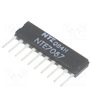 NTE7087 IC: driver; bidirectional,motor controller; SIP10; 1.6A dZfSMFMFCVneTvnRQgAM-L7NIxeGakGglYD4Rdk2Uco