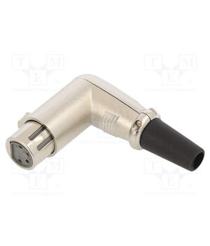 FC60954N Connector: XLR; plug; female; PIN: 4; angled 90°; for cable; silver 9E3SeTa1wwHOdHWs7SUDN1z6q-zSO744voXIx55FEJw