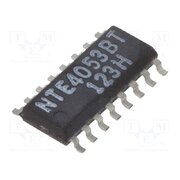 NTE4053BT IC: analog switch; multiplexer; SO16; 3÷18VDC; 600uA; CMOS n0Kcd7roZo_9gJH36HRTJsKtnY4ucwm_CvyddRc7niQ