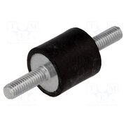 DVA.1-20-20-M6-18-55 Vibration damper; M6; Ø: 20mm; rubber; L: 20mm; Thread len: 18mm 2kQAyixWFVBVqtIVXow2qonYOR8ByP2OJD3s4CEwrwU